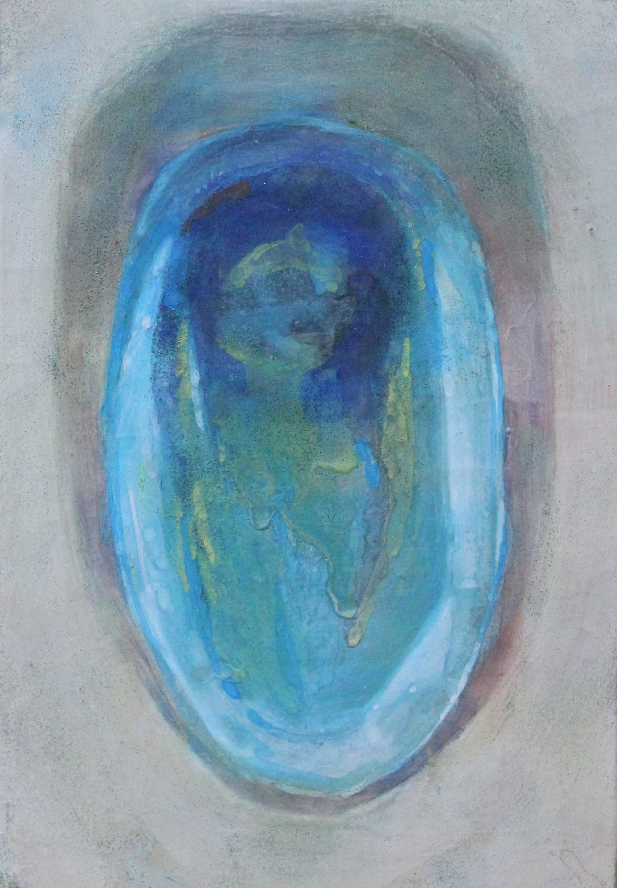 秘密の抽象画 青の洞窟 | DARENIHO ARTSHOP