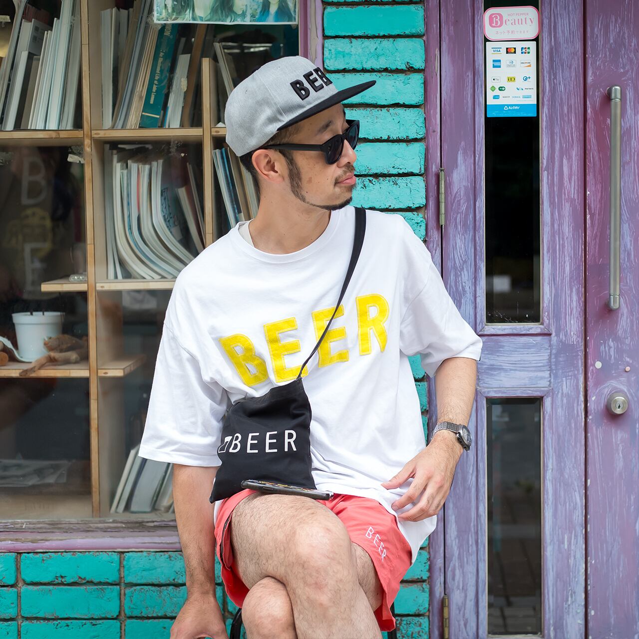 モデル 身長182cm 着用サイズL