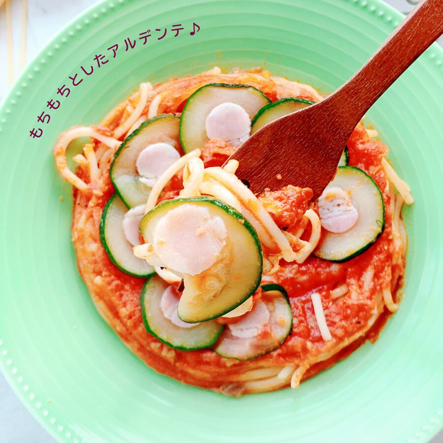 アルデンテのモチモチ麺も魅力♪