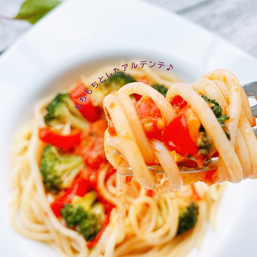 アルデンテのモチモチ麺も魅力♪