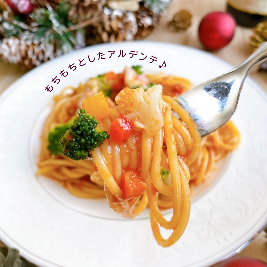 アルデンテのモチモチ麺も魅力♪