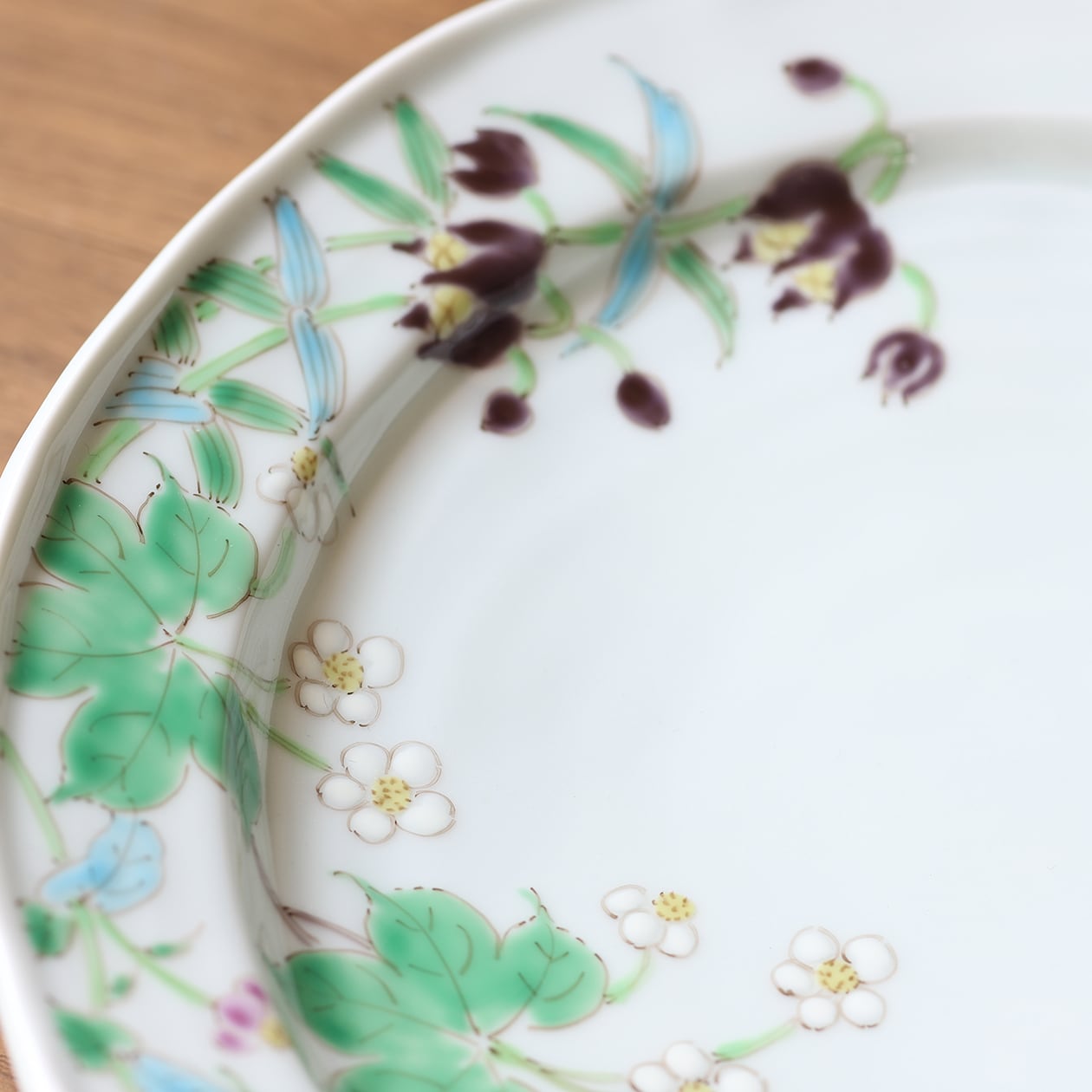 【新品】藍水窯 7寸深皿 ルリハコベ うつわ藍水 ｜ カフェボール ルリハコベ ｜ 波佐見焼 | にっこう生活館