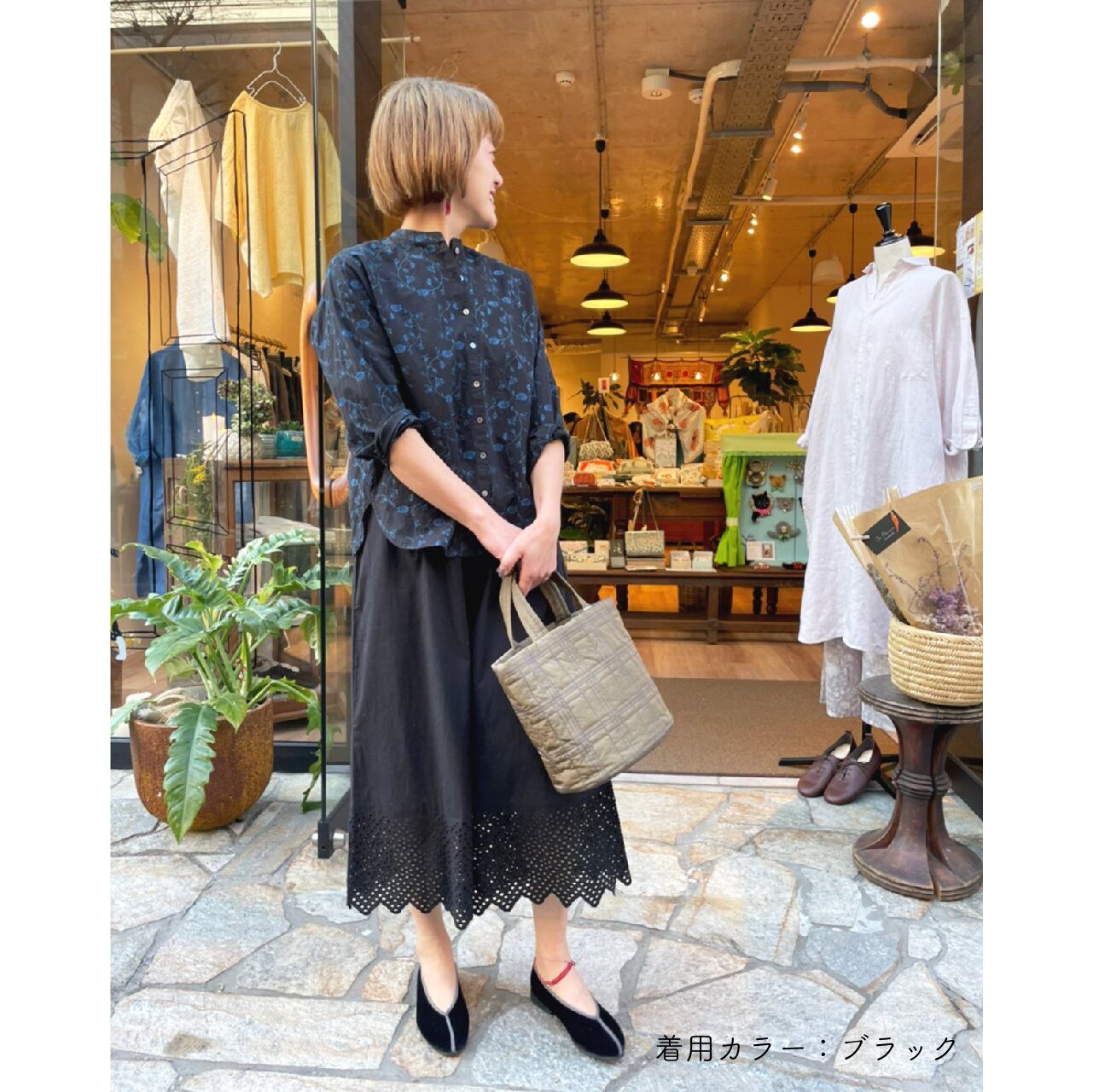 sachi 165cm（ブラック着用）