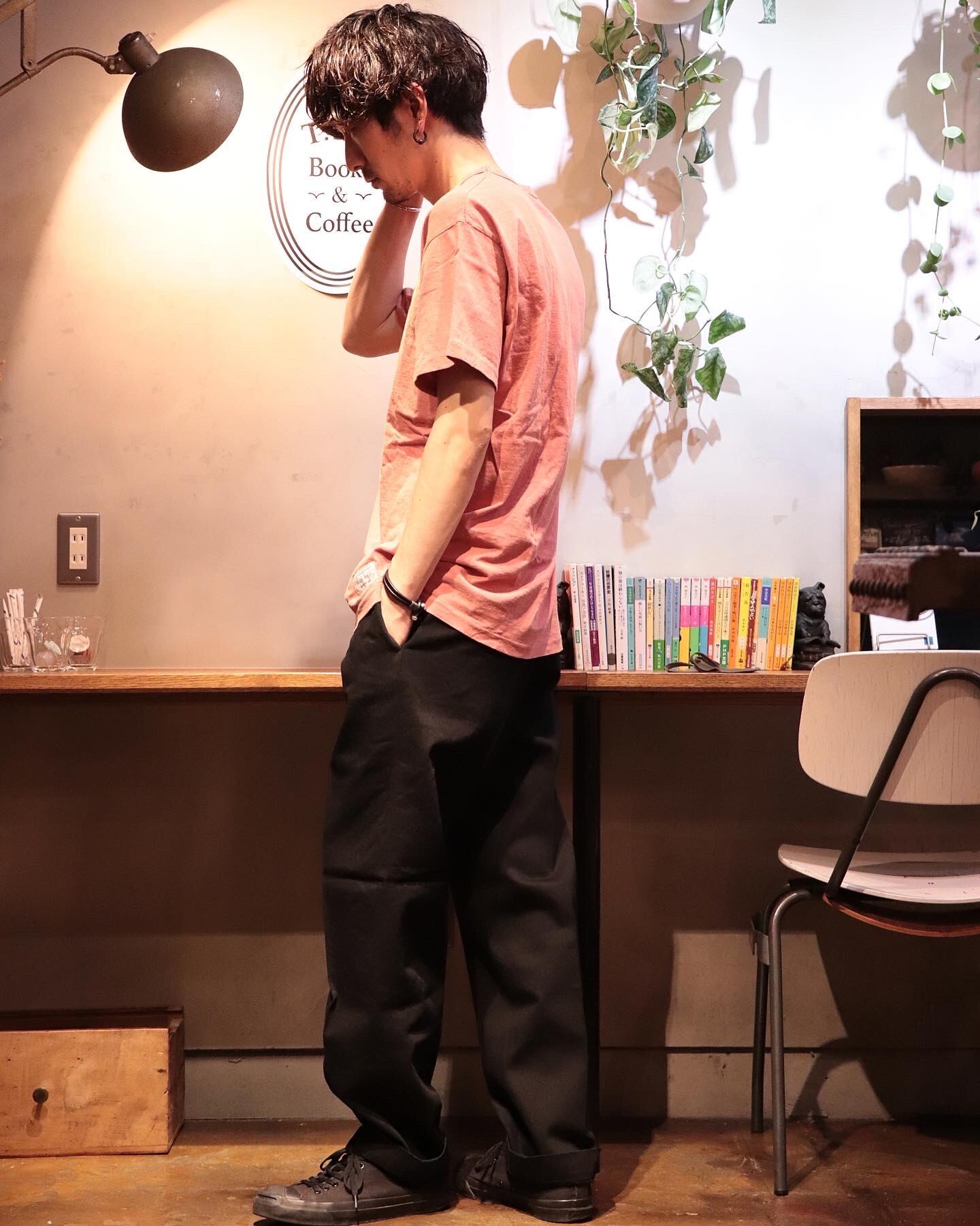 177cm  60kg  Mサイズ着用