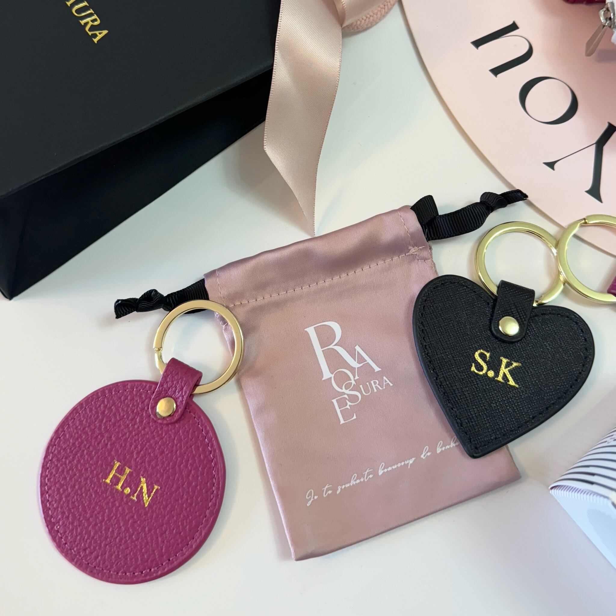 キーリングのみ巾着付き