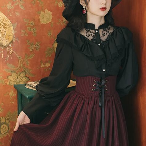 伯爵夫人  〜Lizaの夜会ブラウス〜  M21073