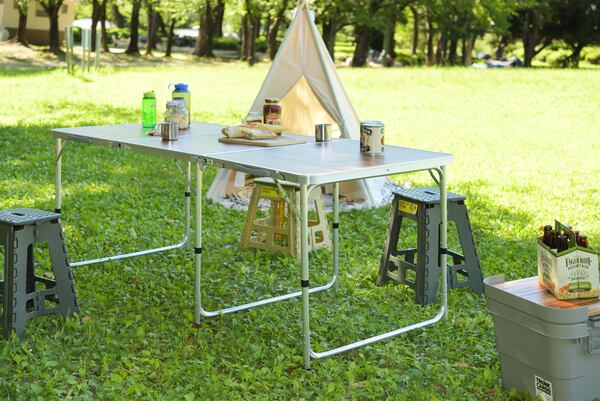 アウトドアでも