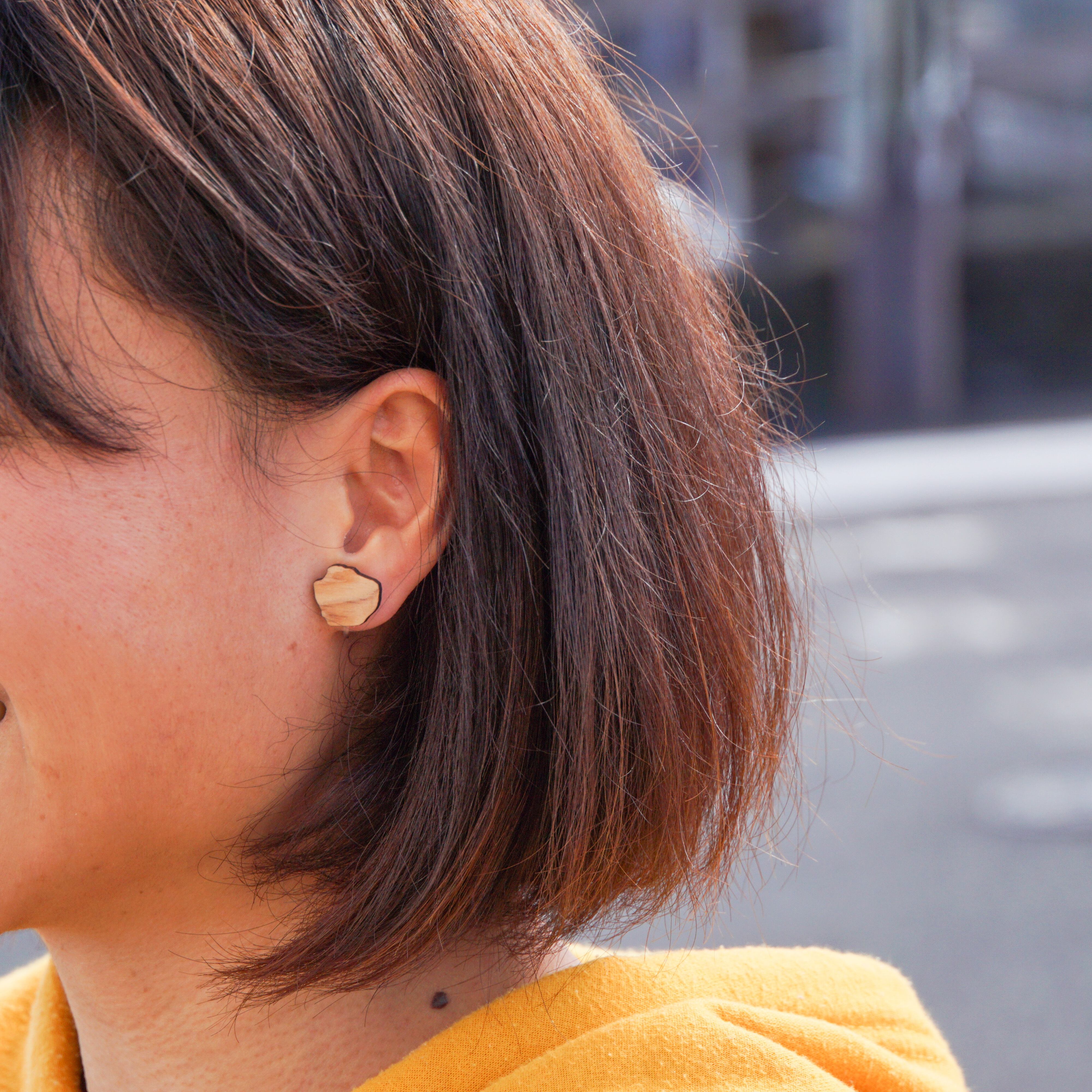 ノンホールピアスバージョン着用