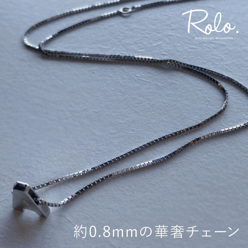 イニシャルネックレス シルバー925 | Roloshop BASE店