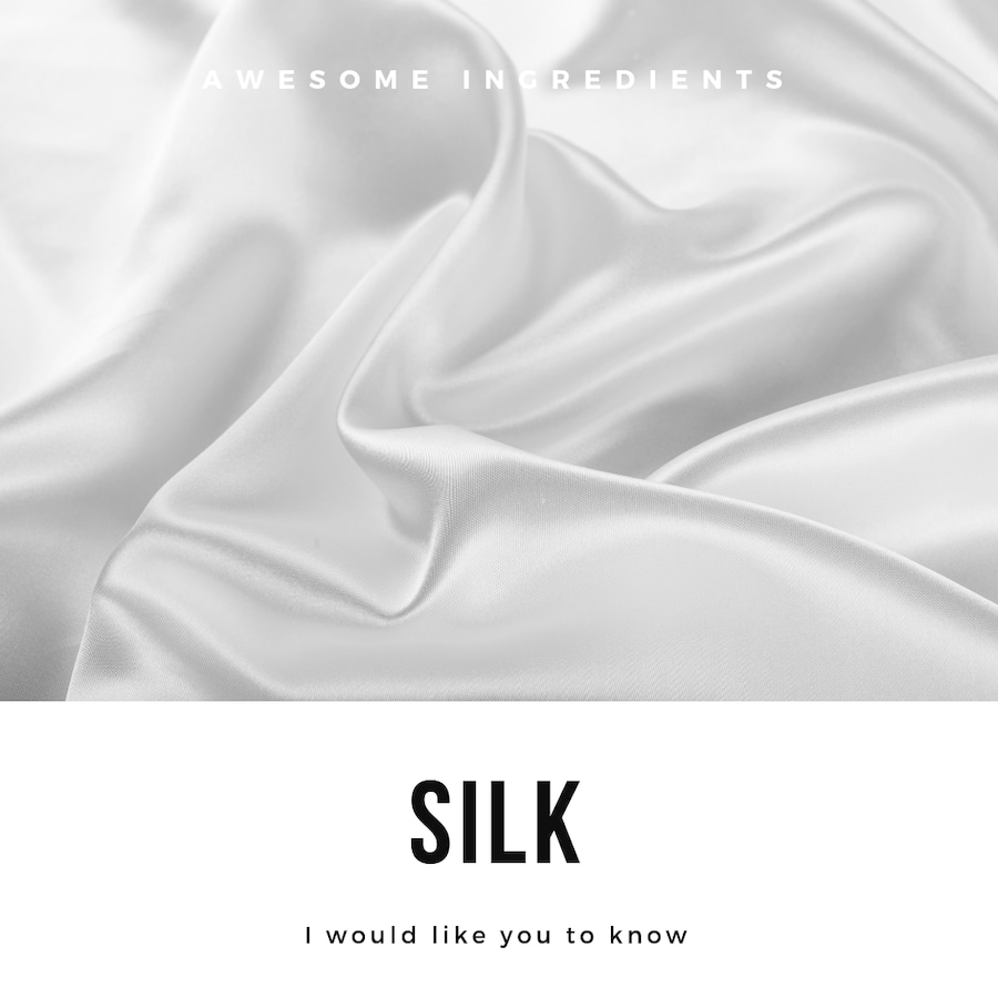 シルクは絹特有のサラサラとした質感を髪に与え、メラニン色素の生成を抑制。美しい頭皮に導きます。