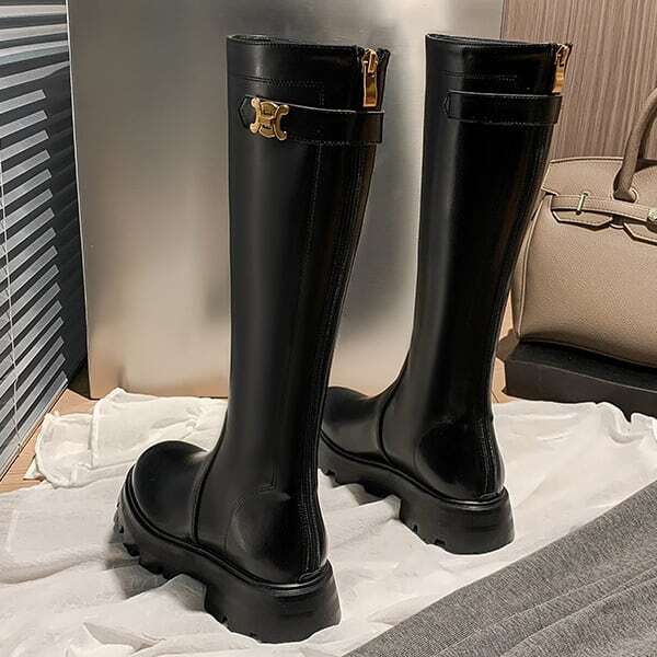 バックル ロングブーツ 224153