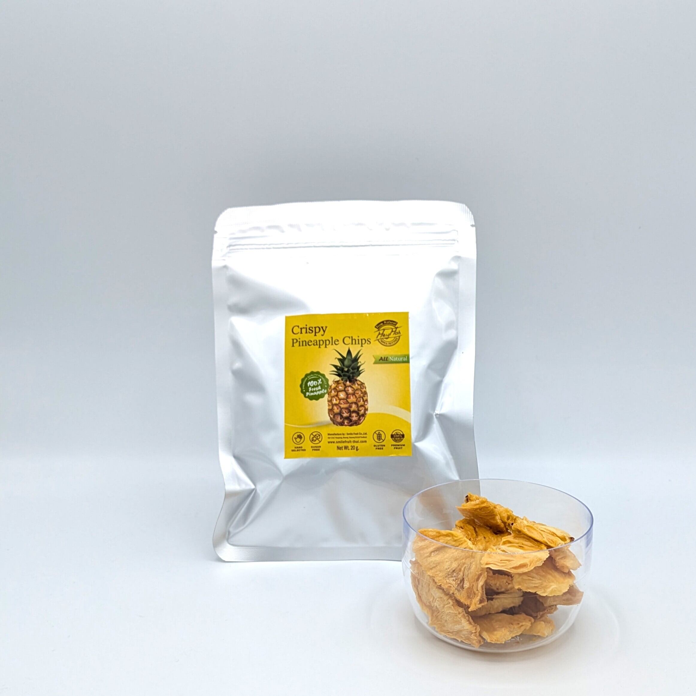 Hey Hah VDクリスピーチップス　パイナップル20g