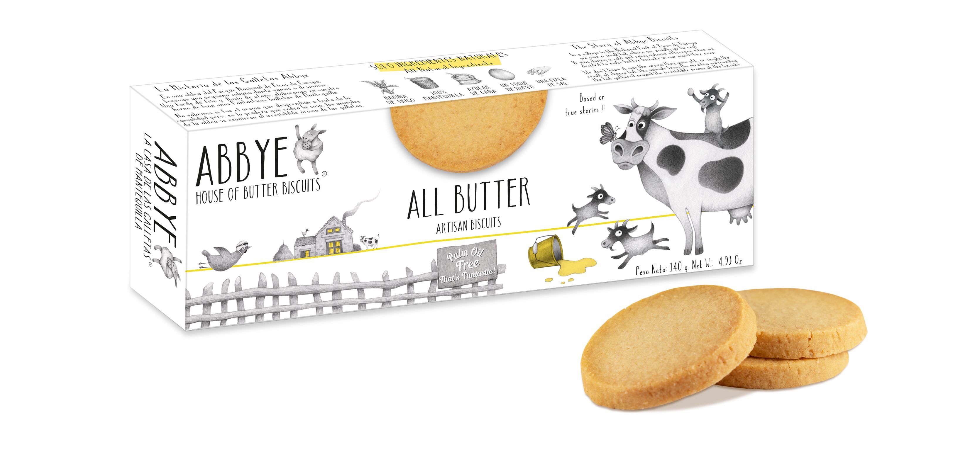 ABBYE　オールバタービスケット　プレーン