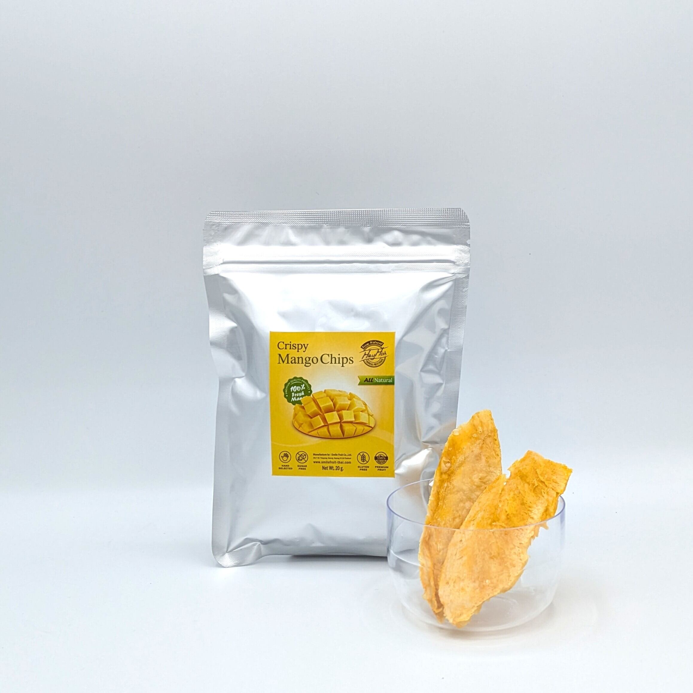 Hey Hah VDクリスピーチップス　マンゴー20g