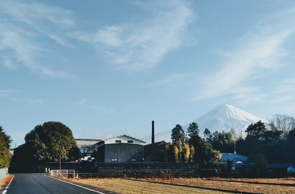 富士宮　牧野酒造合資会社　蔵全景