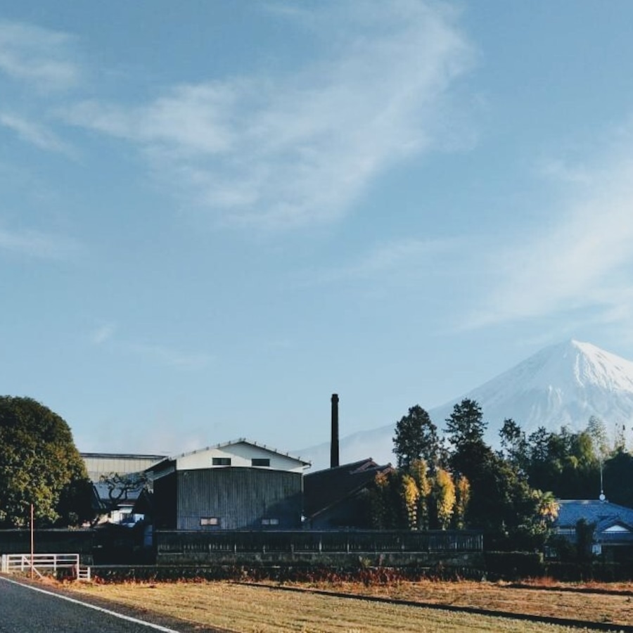 富士宮　牧野酒造合資会社　蔵全景