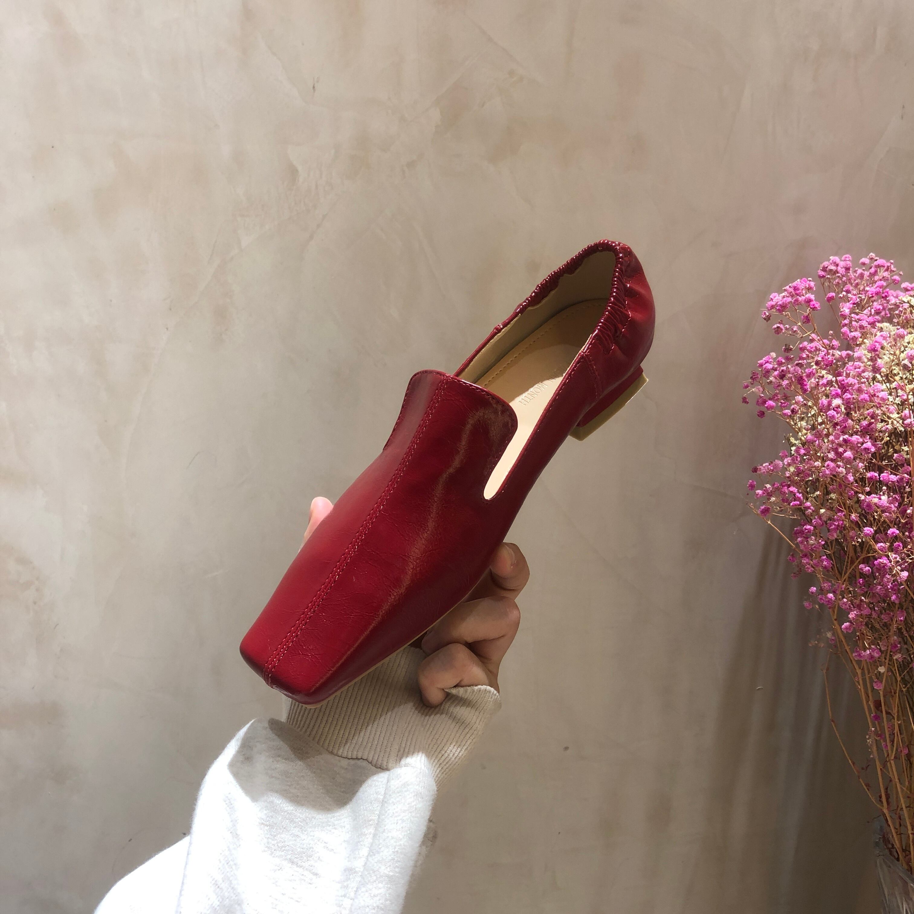 シックなレッドで差し色に◎ (S-005) 右上から検索🔍️