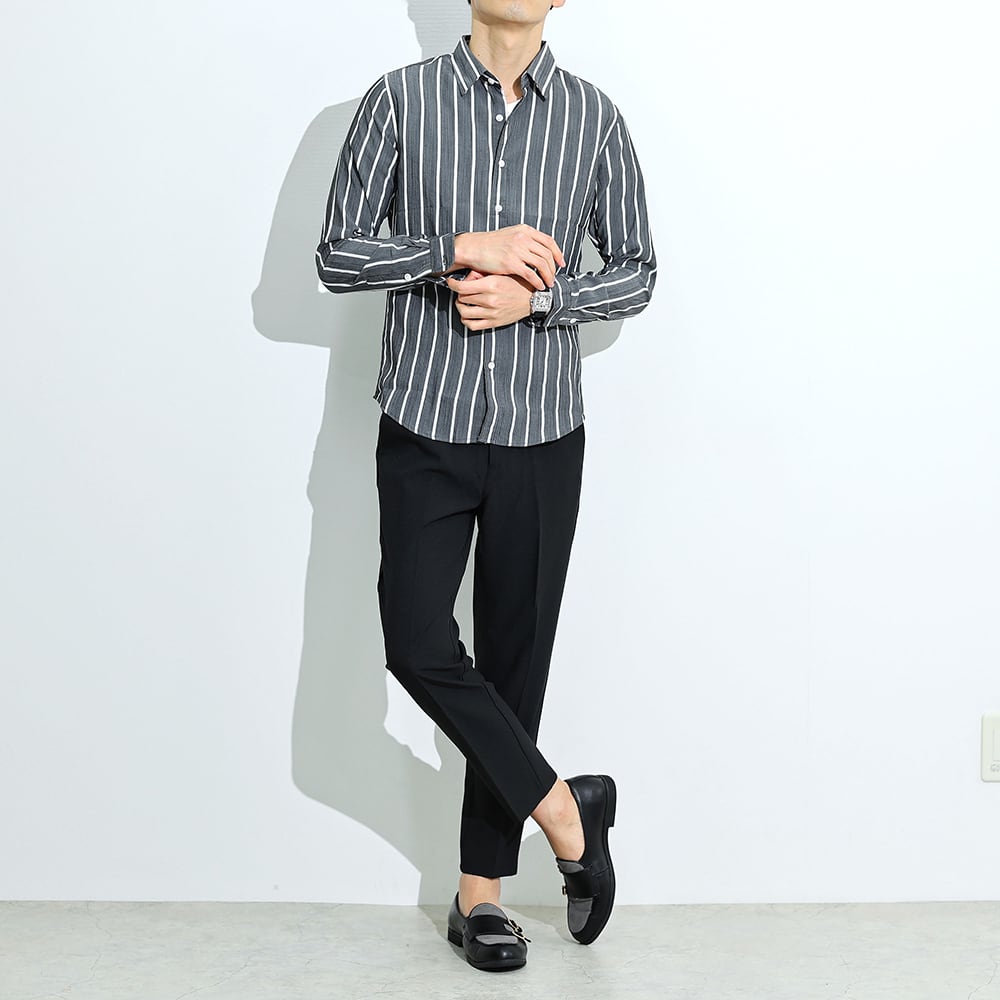 ブラック着用コーデ