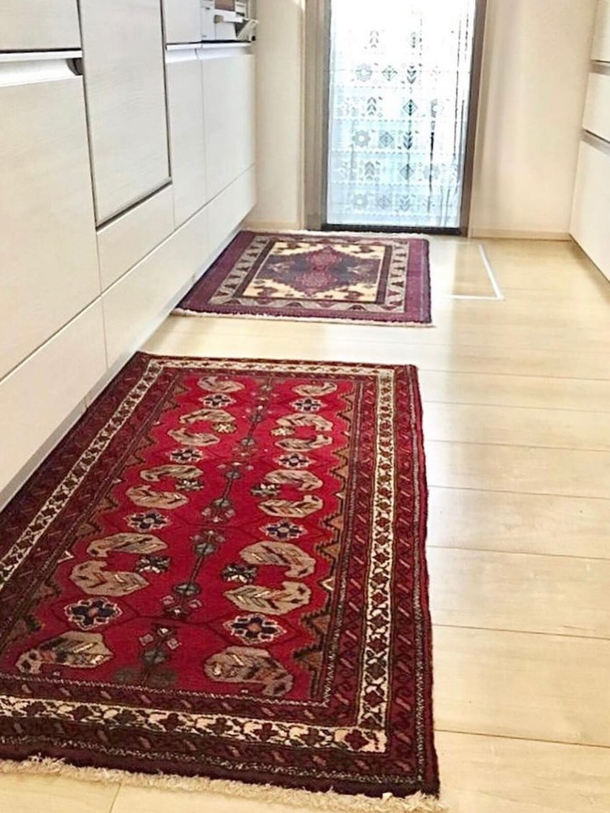 「二枚敷き」で日々のお手入れも楽ちん！キッチン