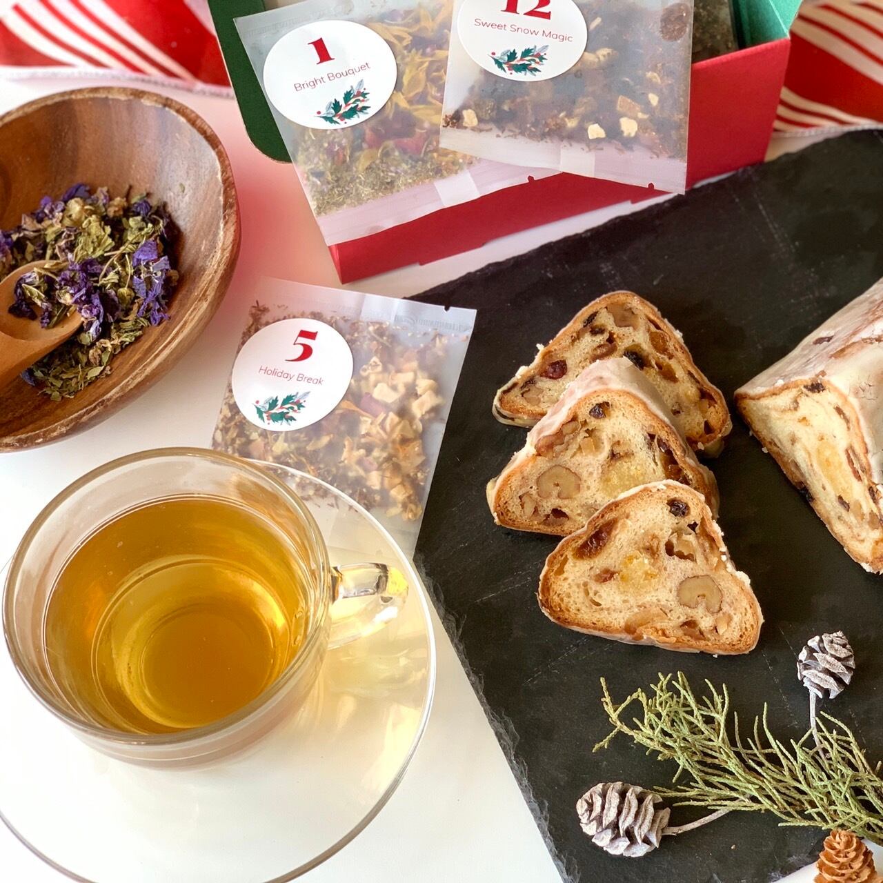 kalmiaさんのシュトーレンとのコラボ