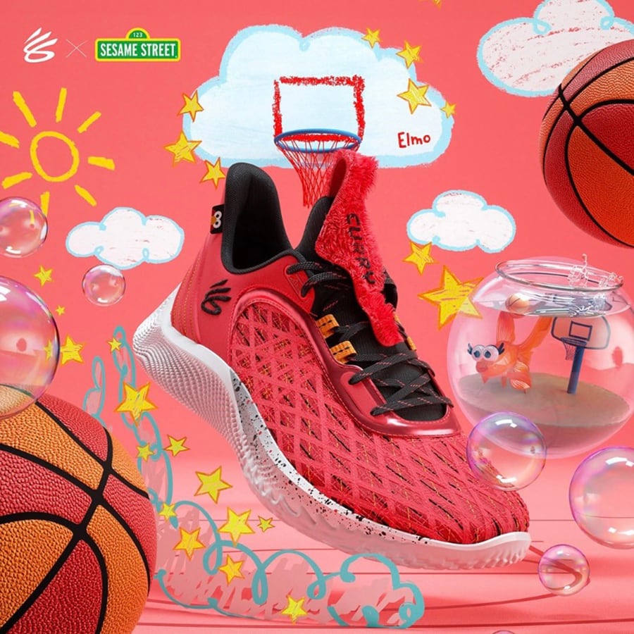 【28】Sesame Street × Under Armour Curry 9