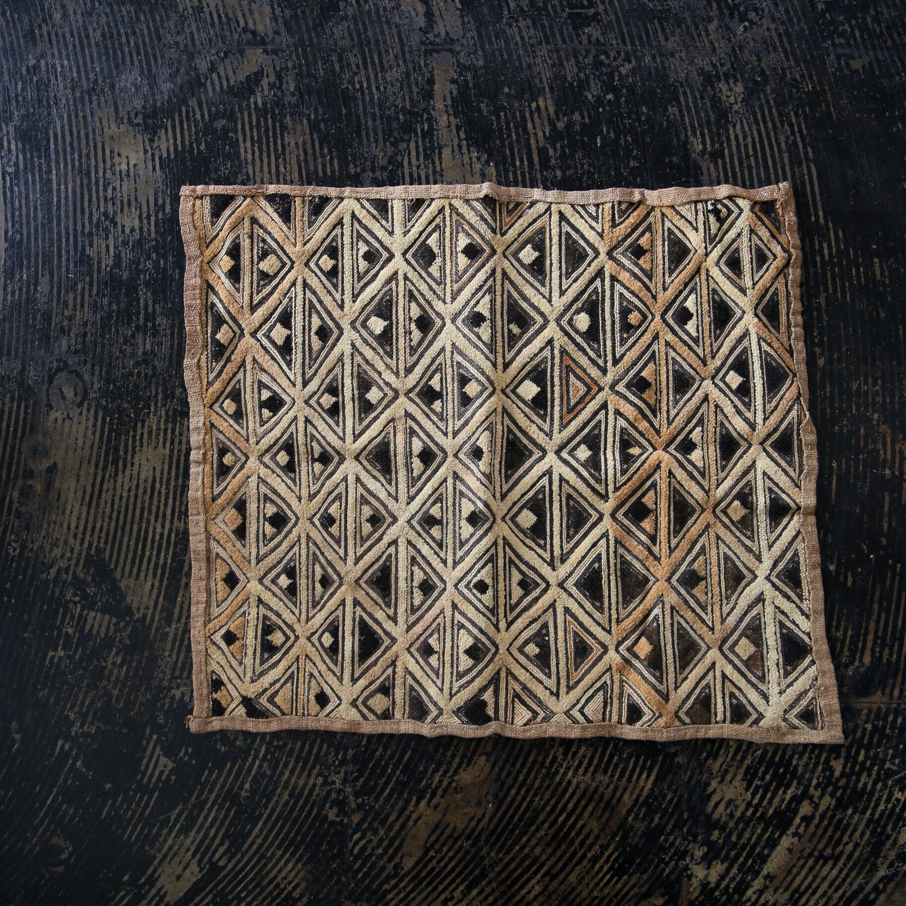 クバ族 クバ布 ンチャク ビンテージ 希少 【公式通販】