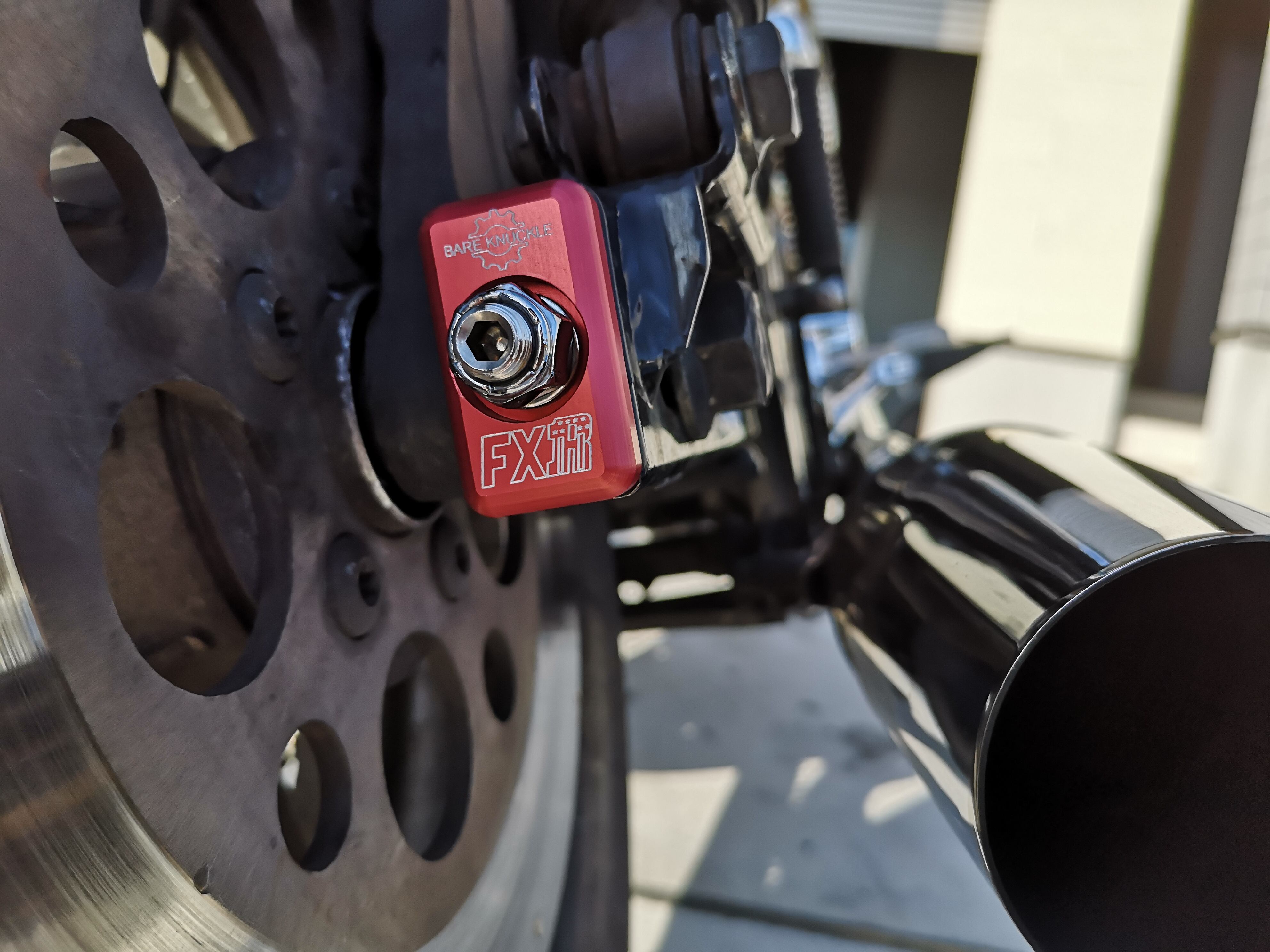 写真はFXR用です（取付イメージの参考まで）