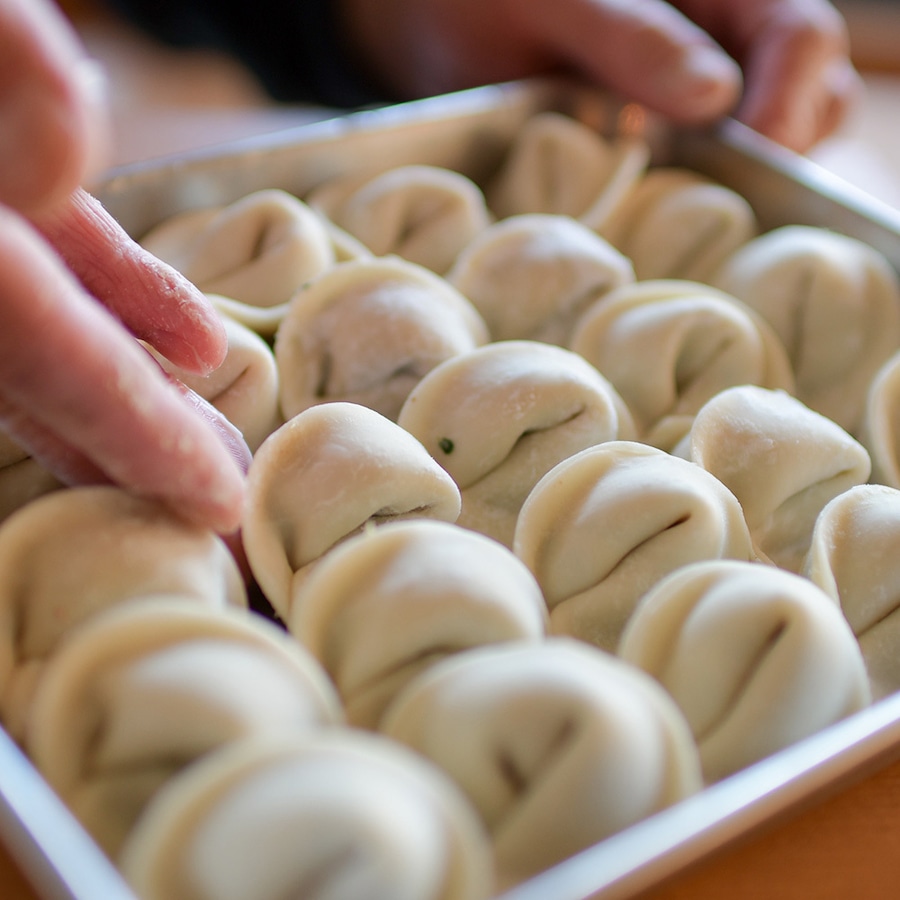 手作り焼津水餃子の完成！