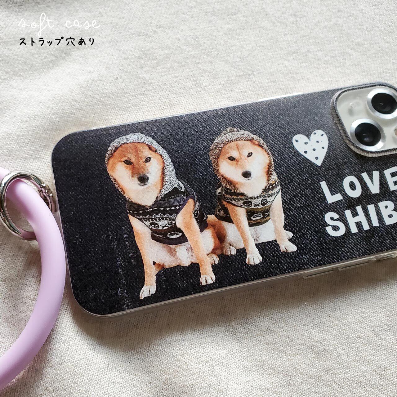 100均で買ったストラップを装着