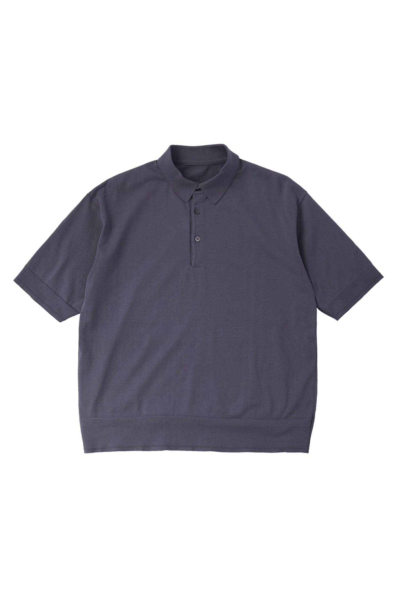 18GG KNIT POLO / 18GGニットポロシャツ (BLACK) | KICS DOCUMENT