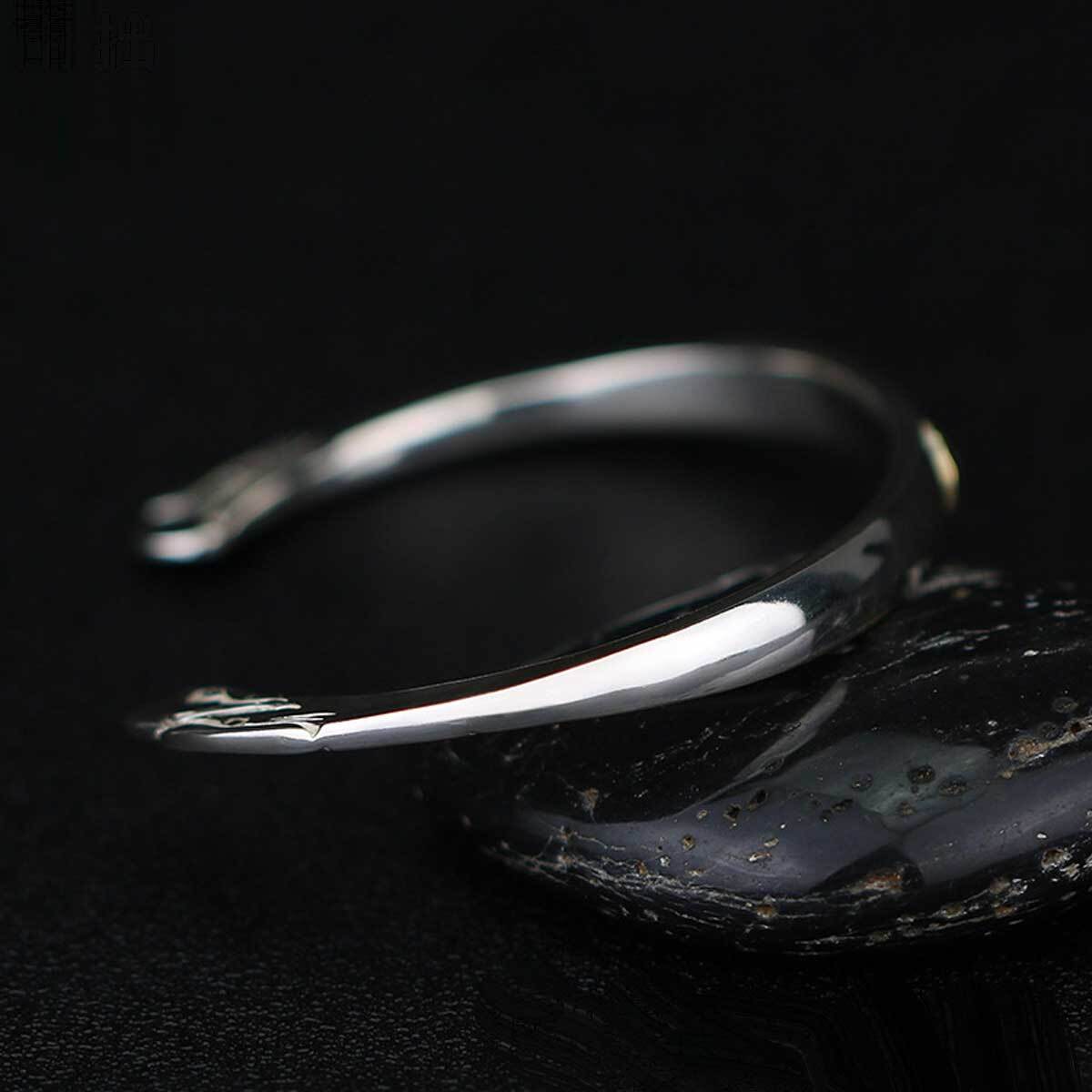 18金現行イーグル顔ブレス メンズ バングル ブレスレット イーグル