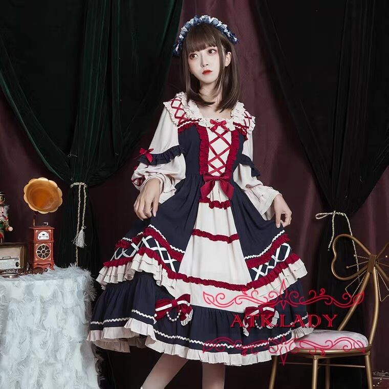 【ATK.LADY】O36 Shirakaki Yukihime【白赤雪姫】洋風 ドレス