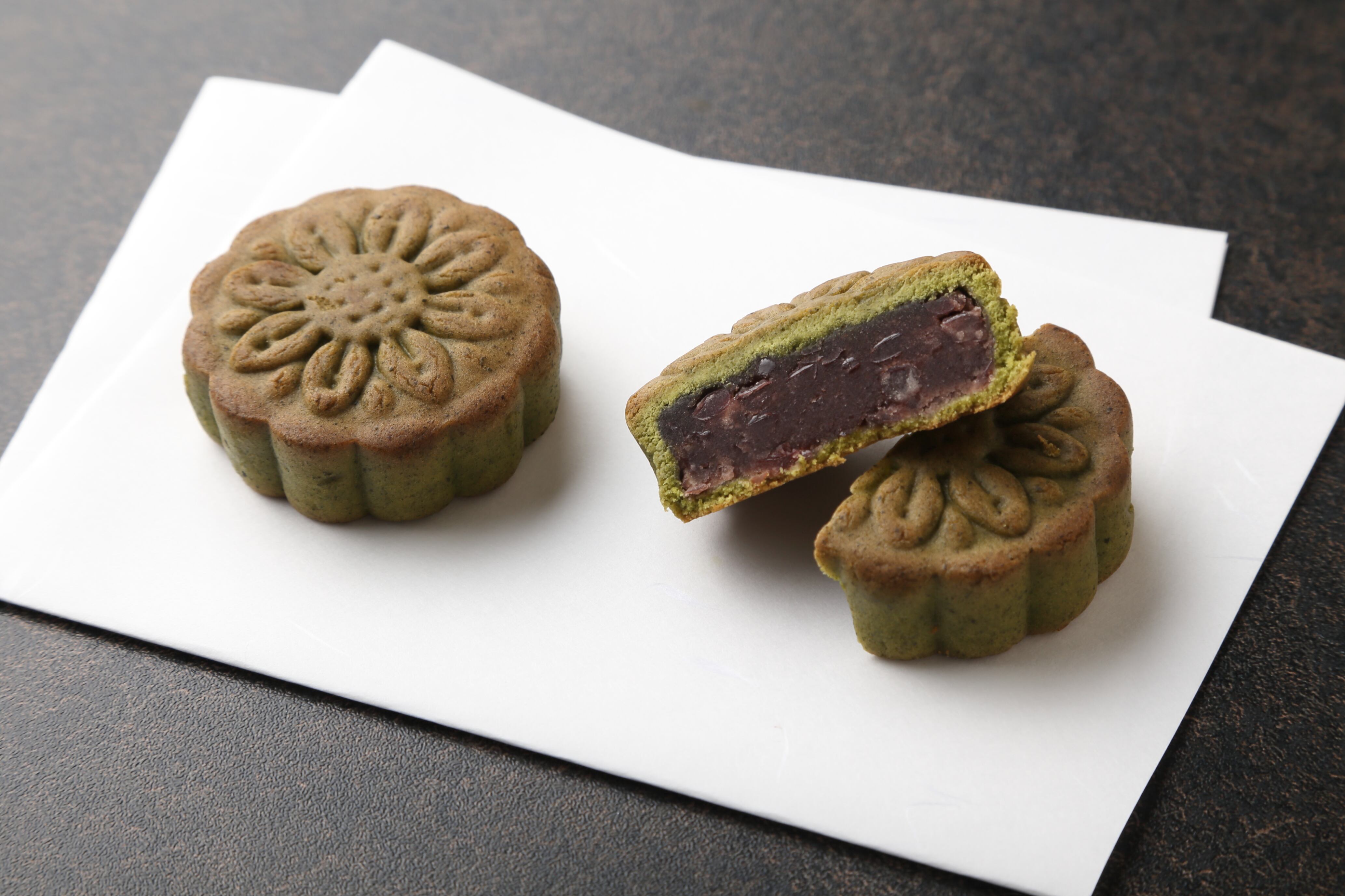 □日餅 みっくす（あんず3個、抹茶3個） | La Pause フランス菓子 ラ