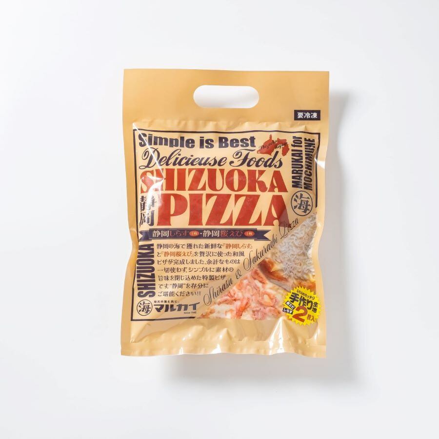 SHIZUOKA PIZZAはしらすと桜えびの2枚入り