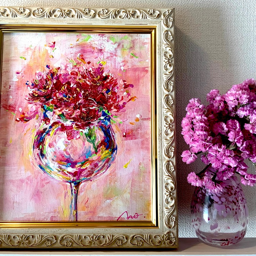 Hand-painted by infinity artist NAO, Japan.