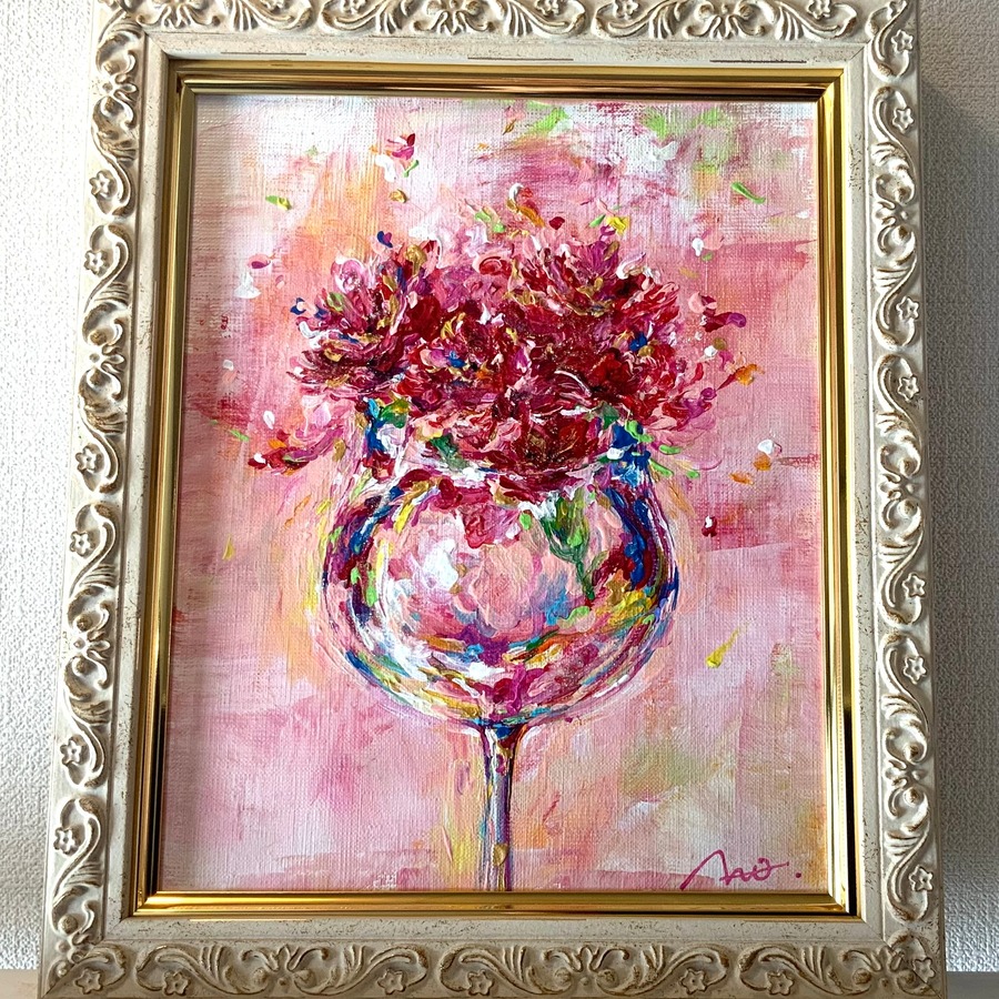 Hand-painted by infinity artist NAO, Japan.