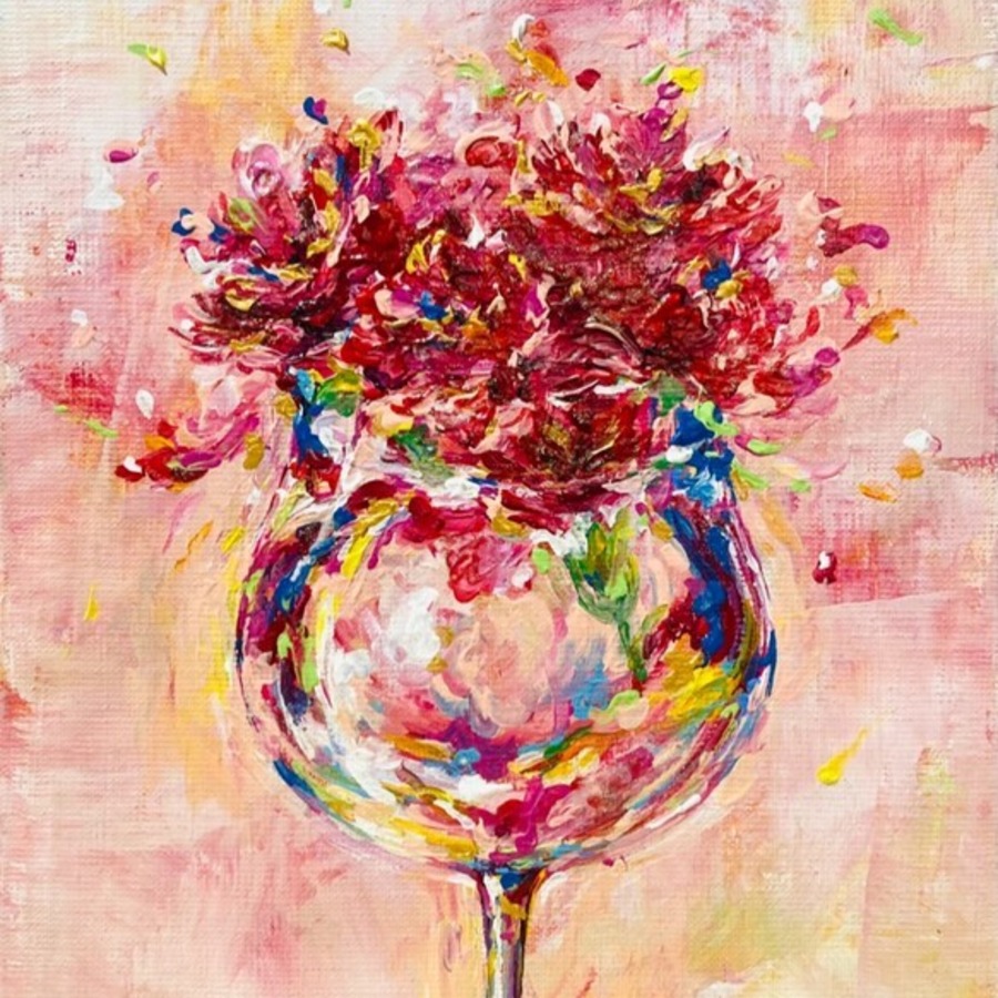 Hand-painted by infinity artist NAO, Japan.