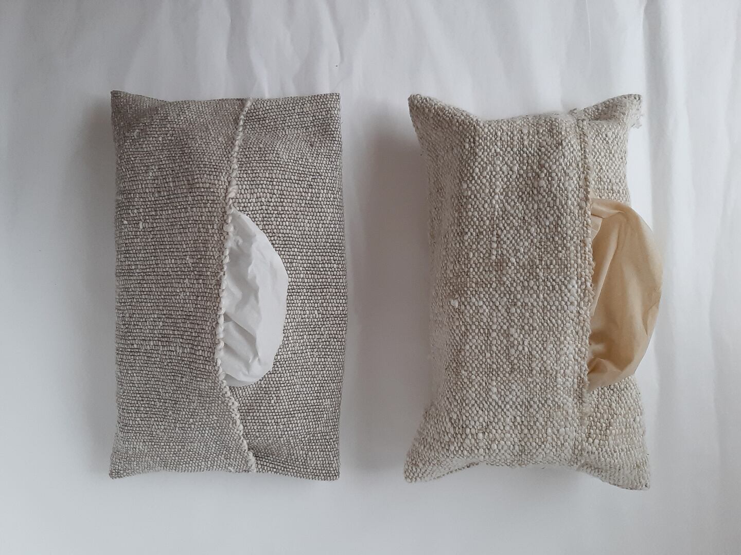 左：厚さ4cm　右：厚さ6cm　