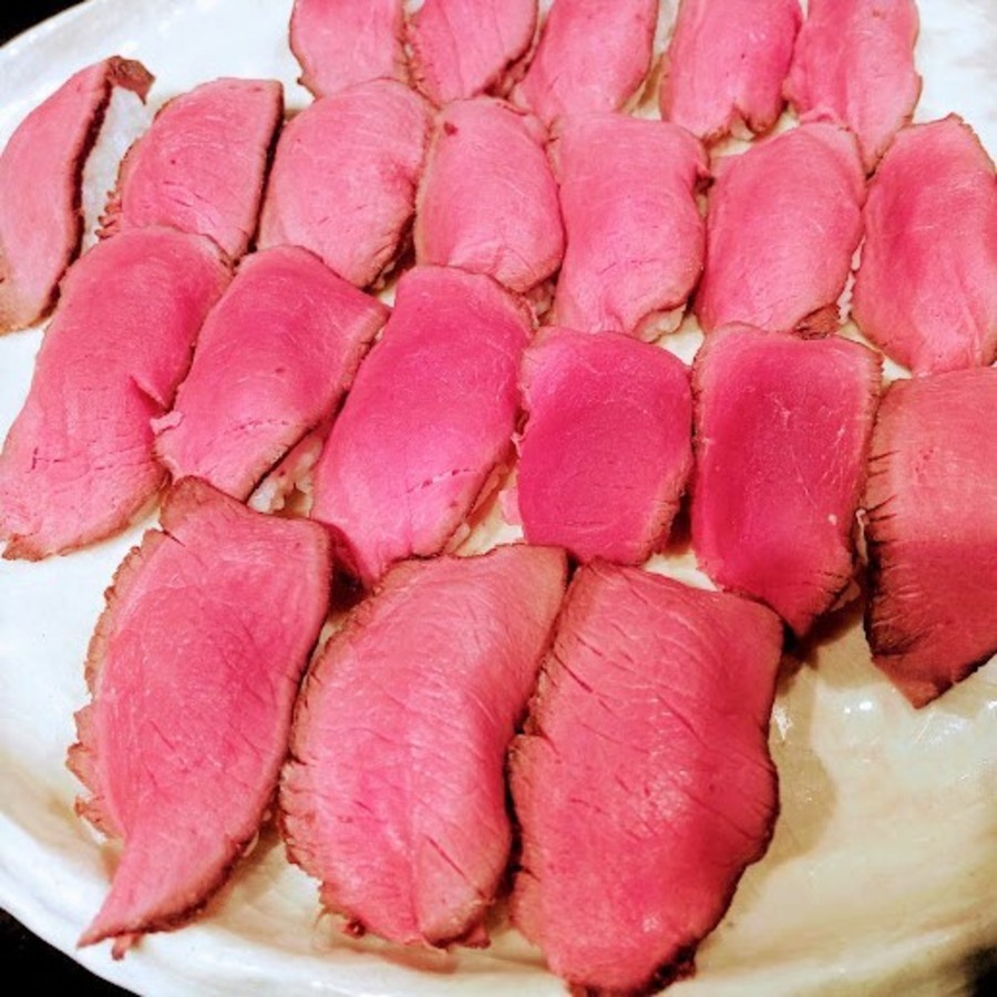 鹿肉ロースト寿司（ロース肉）