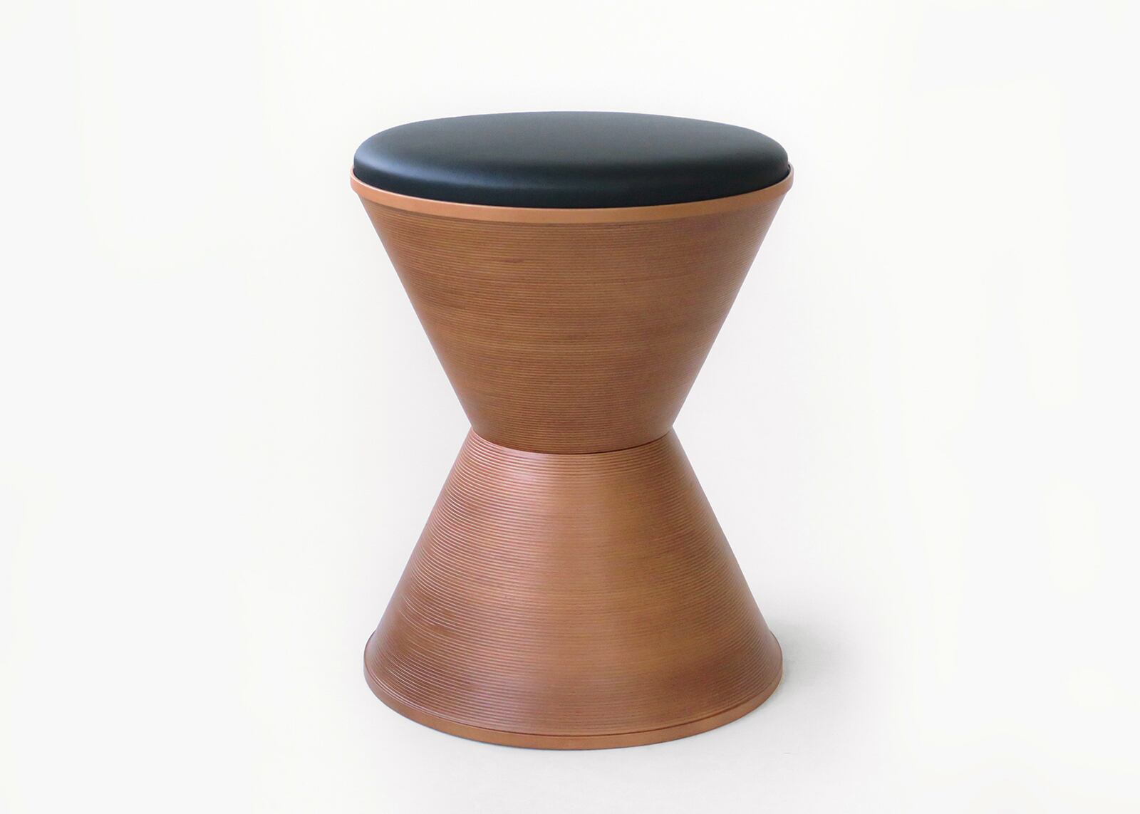 本革 ブラック×キャラメルブラウン