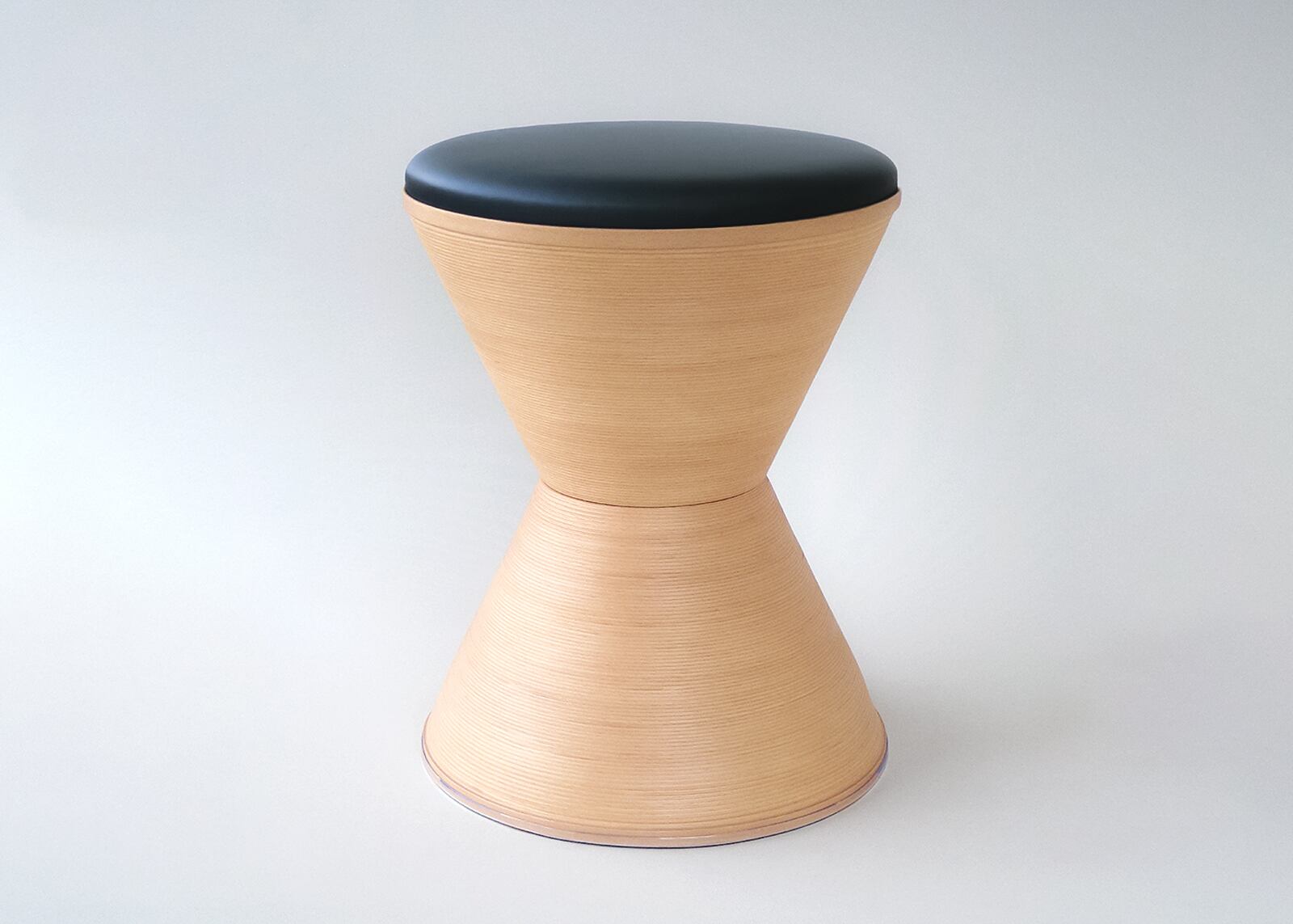 本革 ブラック×ライトブラウン