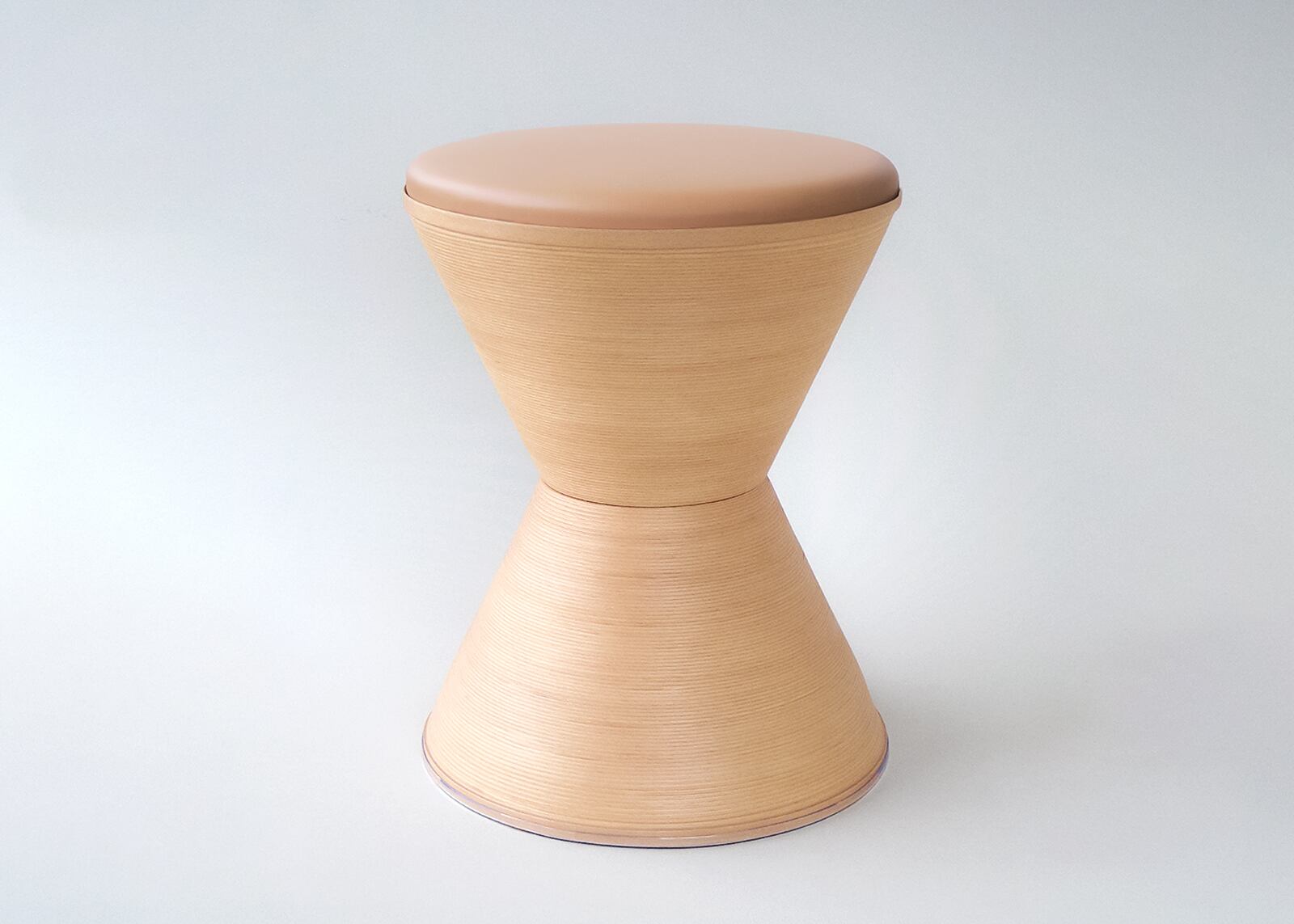 ライトブラウン×ライトブラウン