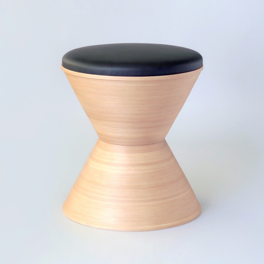 本革ブラック×ライトブラウン