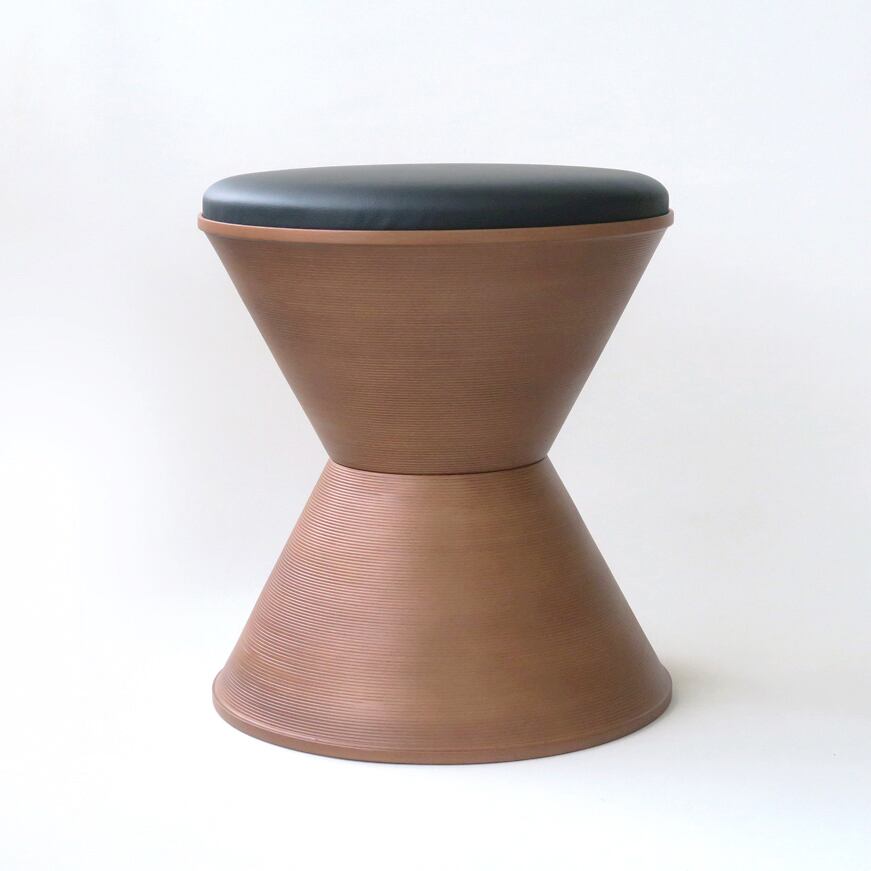 本革ブラック×キャラメルブラウン