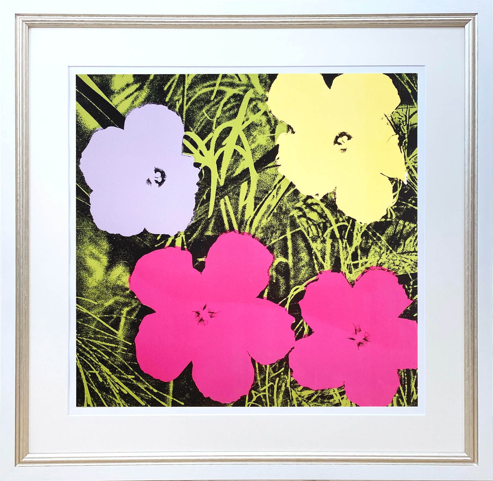 ANDY WARHOL アンディ・ウォーホル Flowers 1970額入り - 通販