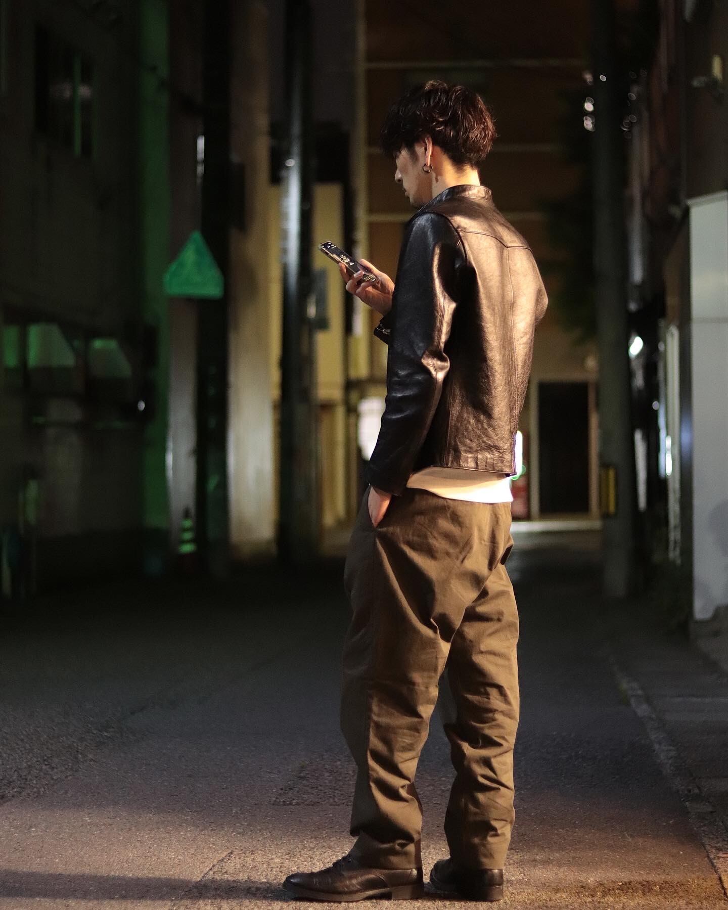 177cm  60kg  38(M)サイズ着用