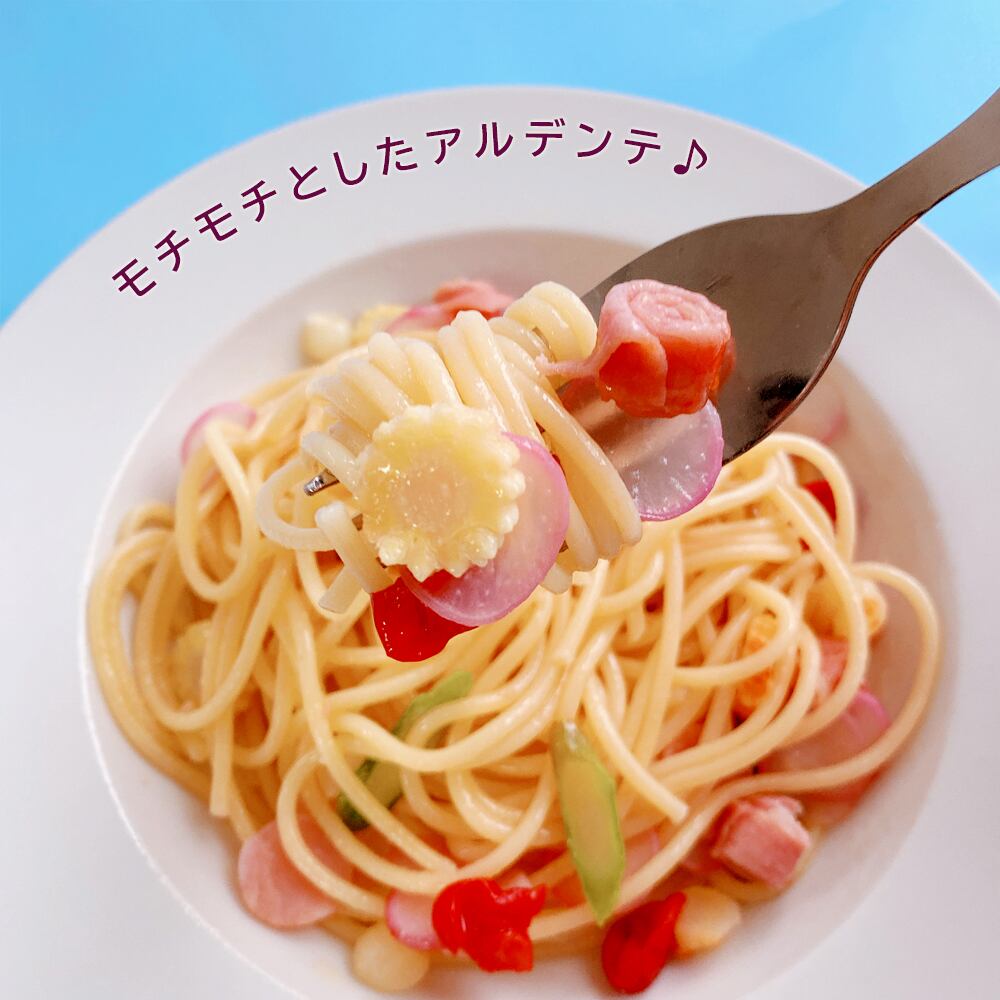 アルデンテのモチモチ麺も魅力♪