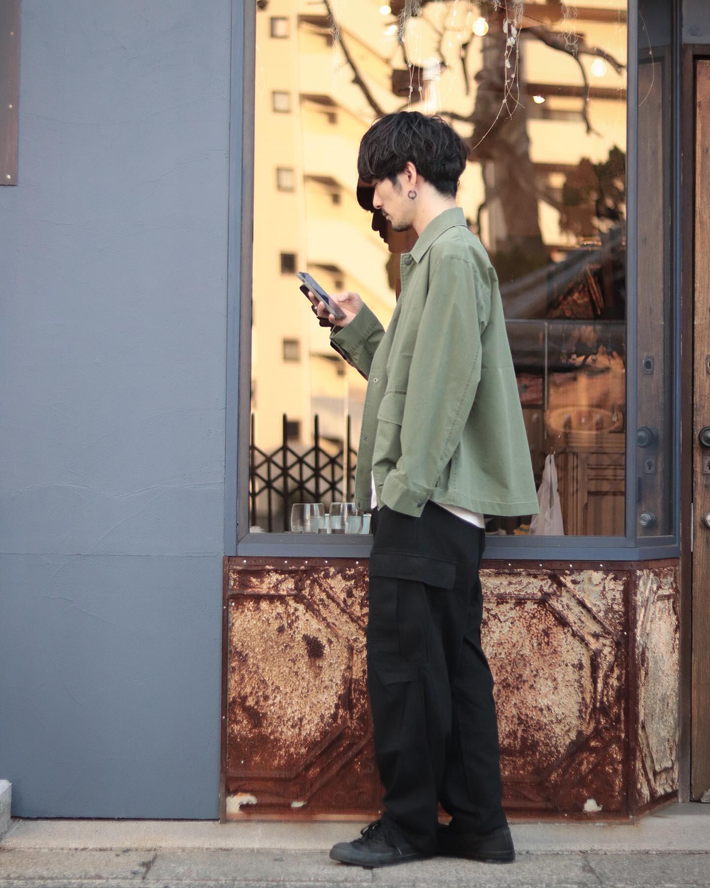 177cm  60kg  Sサイズ着用