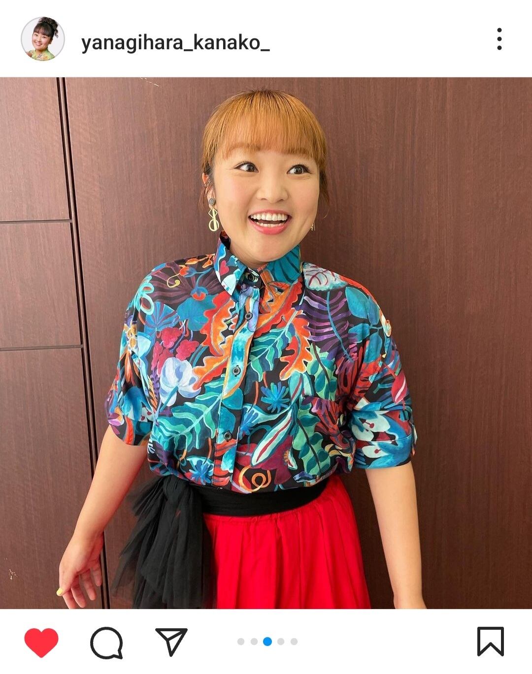 柳原可奈子さまにご着用いただきました💞