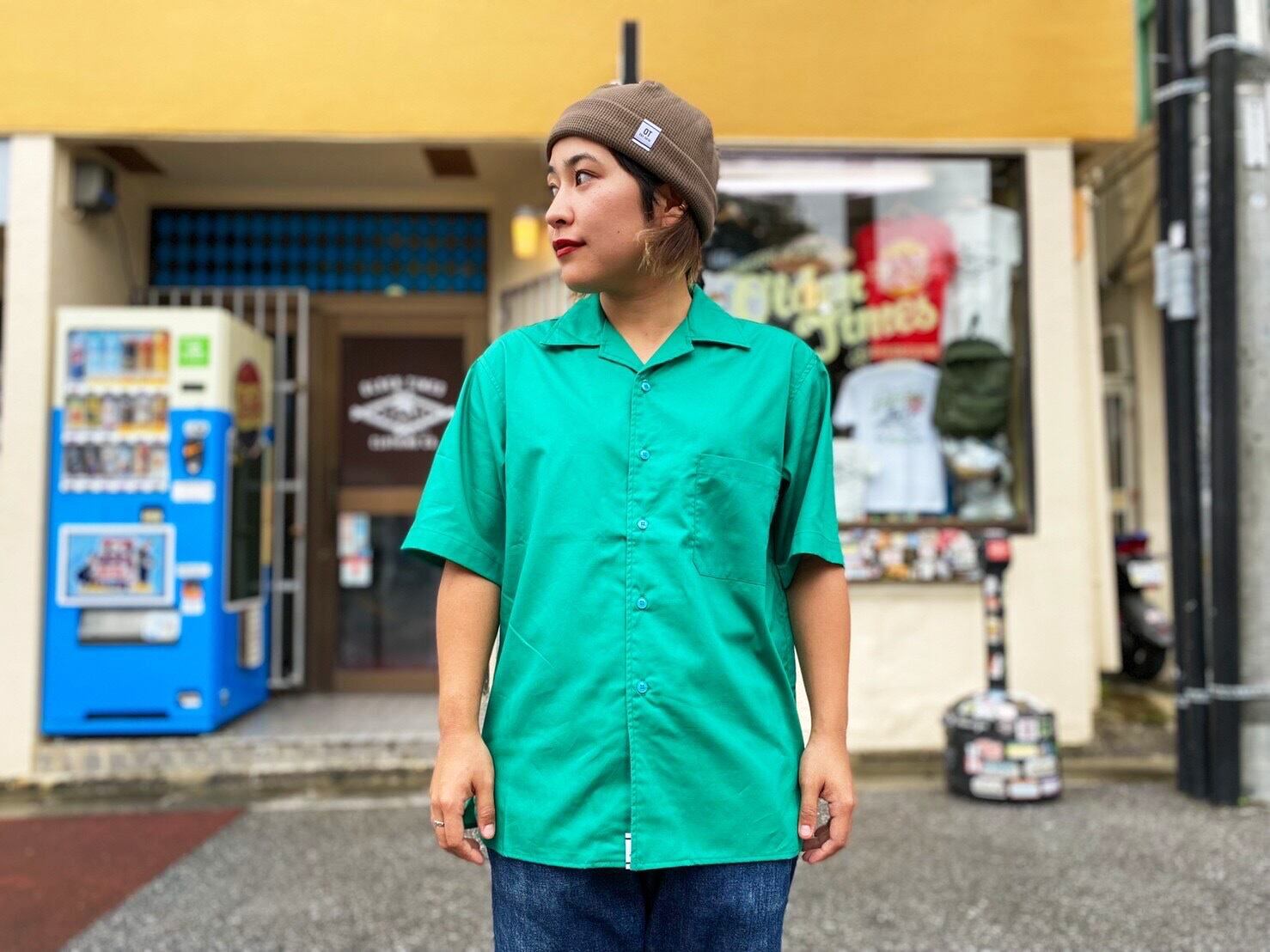 MIDDLE GREEN/148cmSサイズ着用